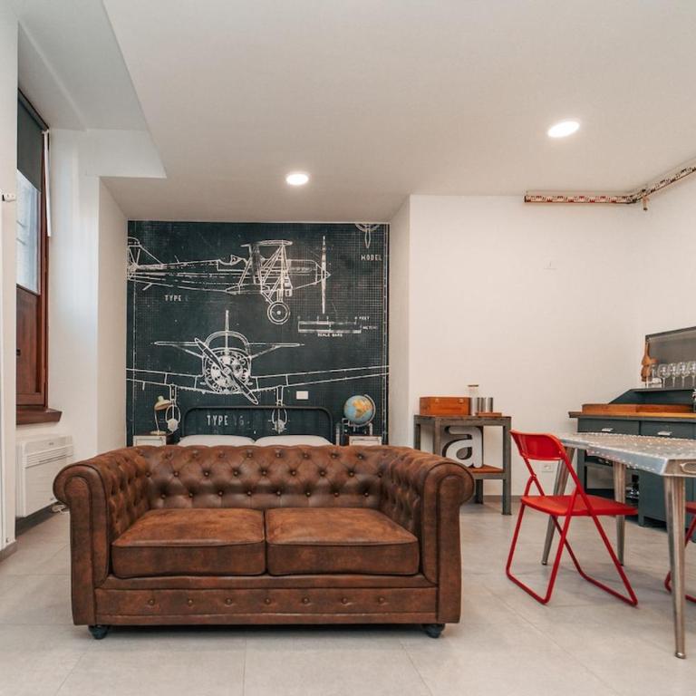 Loft Hangar in Como Lake center & Private Parking - One-Bedroom Apartment - 1