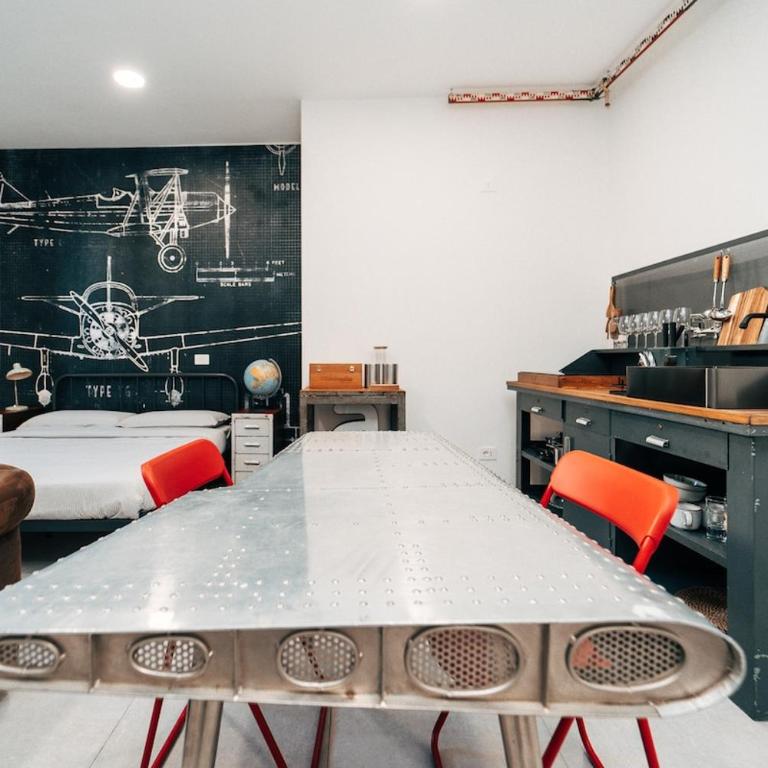 Loft Hangar in Como Lake center & Private Parking - One-Bedroom Apartment - 43