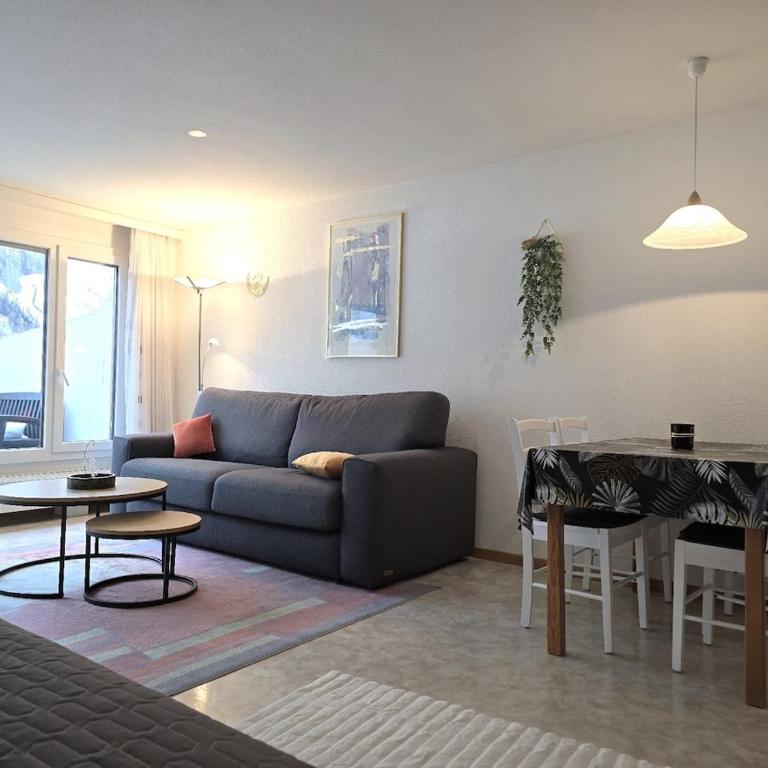 Lärchenwald 404 - Studio mit grosser Terasse, tolle Aussciht - Apartment mit 1 Schlafzimmer - 1