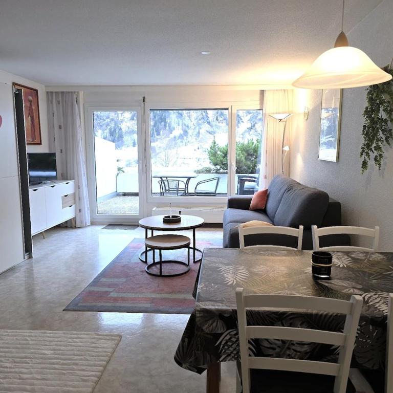 Lärchenwald 404 - Studio mit grosser Terasse, tolle Aussciht - Apartment mit 1 Schlafzimmer - 24