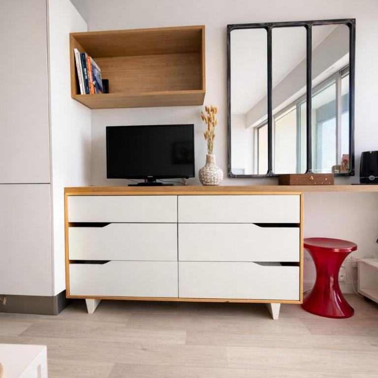Appartement face mer, balcon - 4 personnes - Apartment mit Meerblick - 6