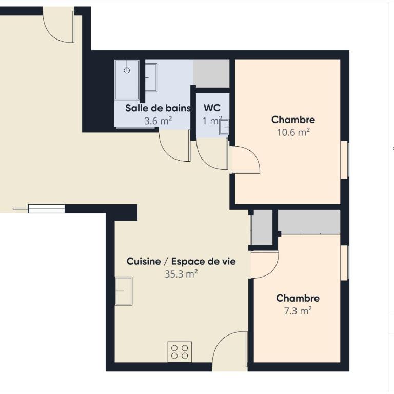 Maison de vacances avec jardin et bbq - 6 pers - Haus mit 2 Schlafzimmern - 23