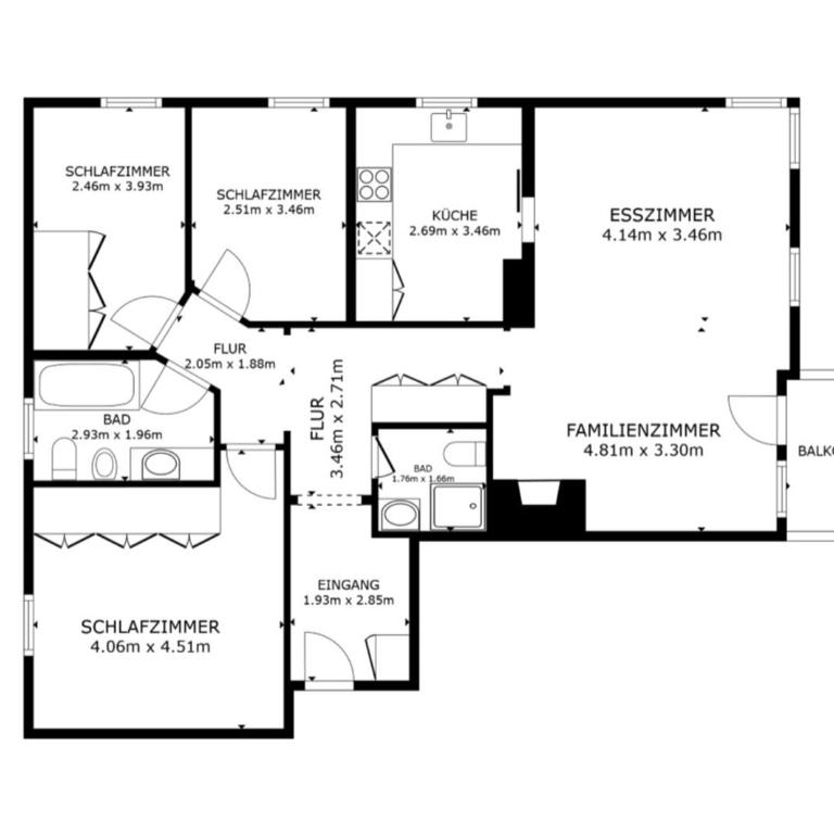 Tschuetta 2 - Apartment mit Blick auf die Berge - 2
