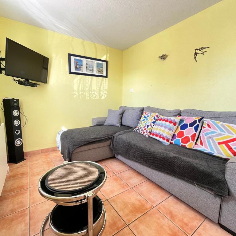 Belle villa 5 couchages 2 chambres 2 terrasses piscine commune dans résidence securisée à 200m de la mer LRMA23 - Maison 2 Chambres - 9