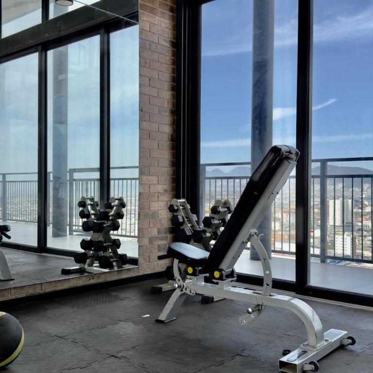 Suite céntrica con Piscina, Gym y Cowork - Two-Bedroom Apartment - 7