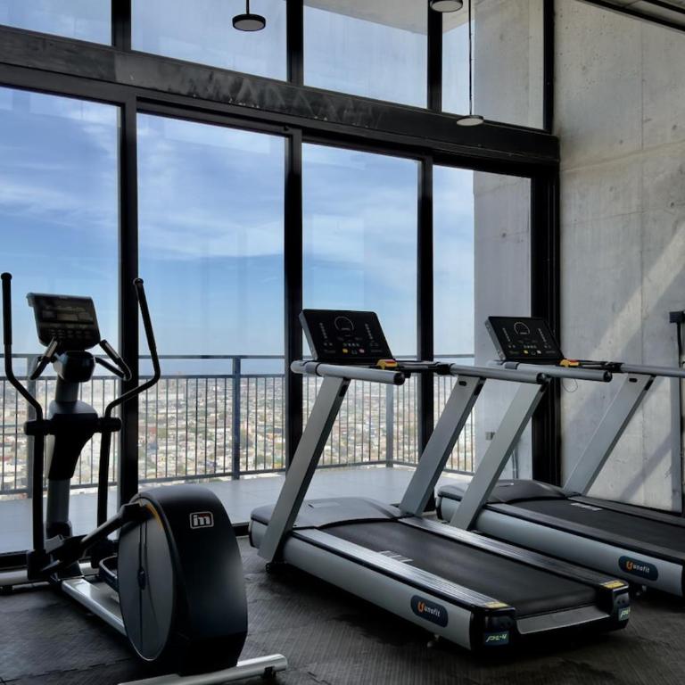 Suite céntrica con Piscina, Gym y Cowork - Two-Bedroom Apartment - 8