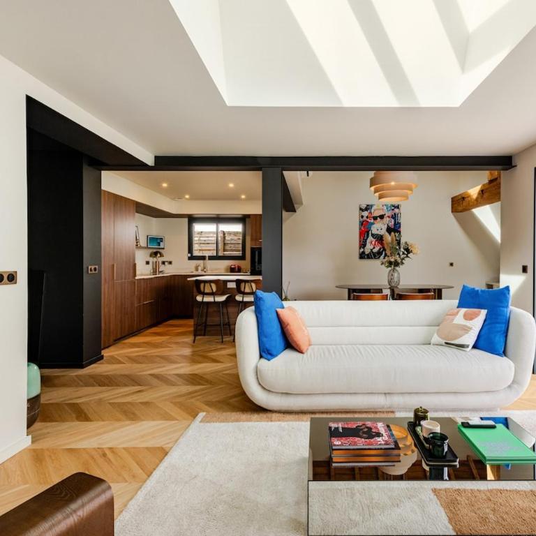 Bright architectural house, beach and center within walking distance - Villa 2 Chambres - 2