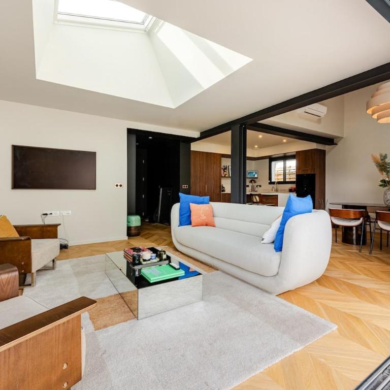 Bright architectural house, beach and center within walking distance - Villa 2 Chambres - 14