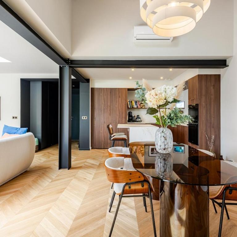 Bright architectural house, beach and center within walking distance - Villa 2 Chambres - 10