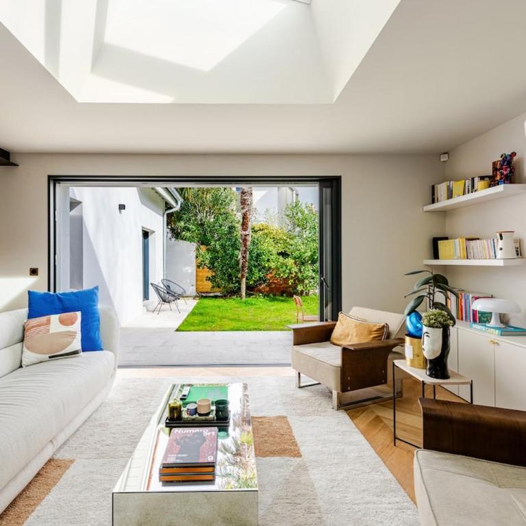 Bright architectural house, beach and center within walking distance - Villa 2 Chambres - 15