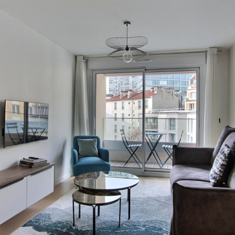 Apartment 1BD near Eiffel Tower with AC, balcony, lift - Appartamento con 1 Camera da Letto - 1