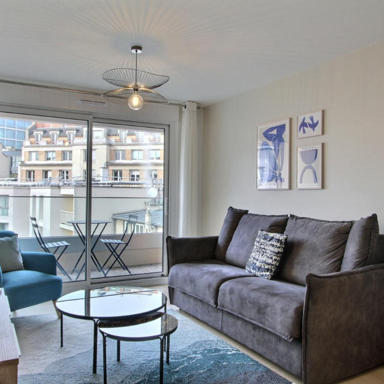 Apartment 1BD near Eiffel Tower with AC, balcony, lift - Appartamento con 1 Camera da Letto - 2