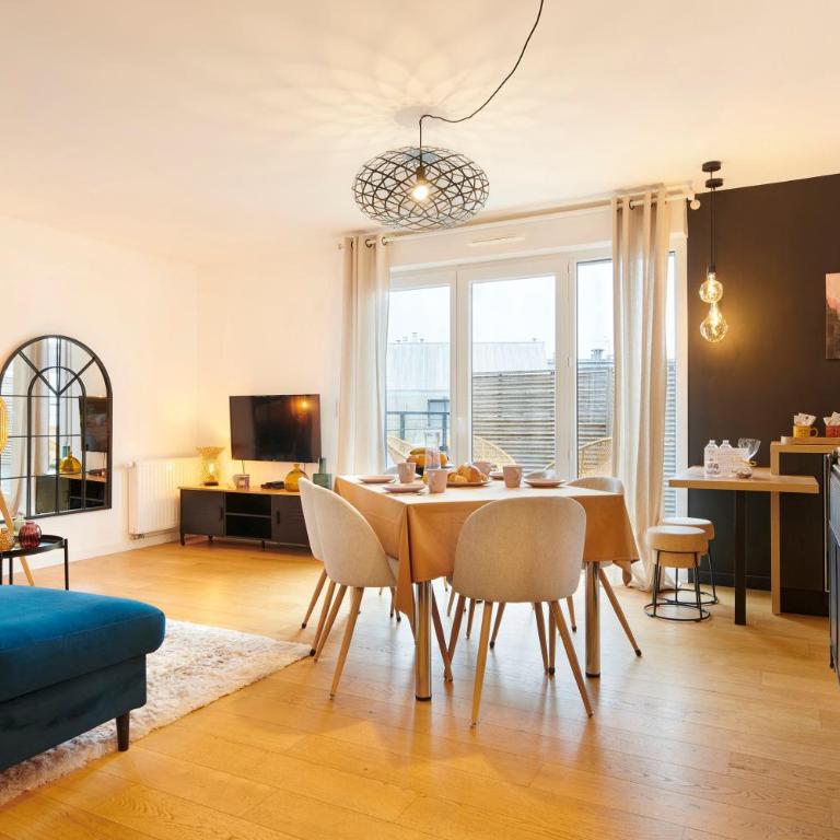 Le Cosy Chic, 6 pers centre Nantes avec parking - Appartamento Premium con 3 Camere da Letto - 22