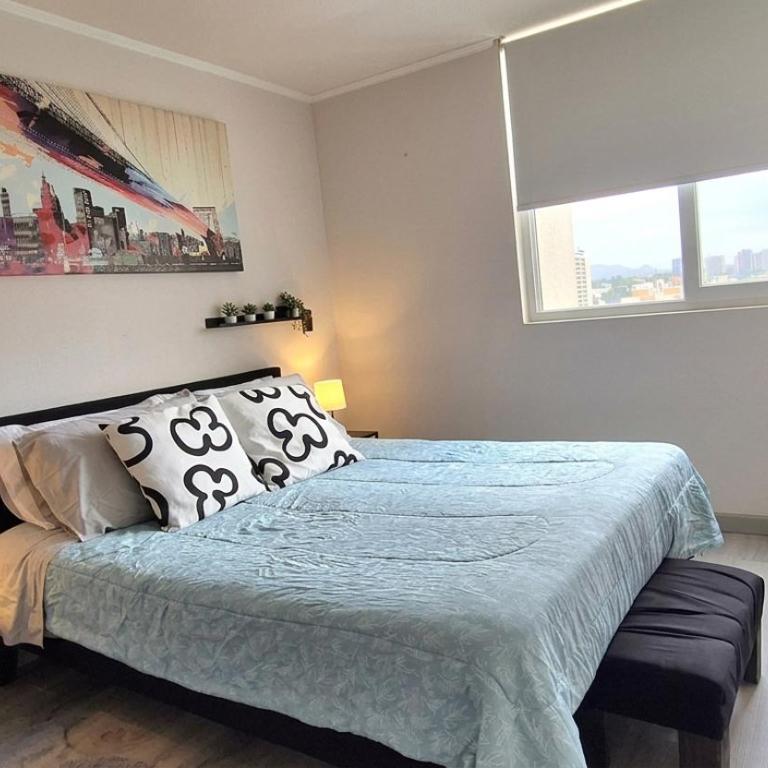 Departamento full equipado en Santiago a pasos del metro Departamental - Apartamento de 1 dormitorio - 3