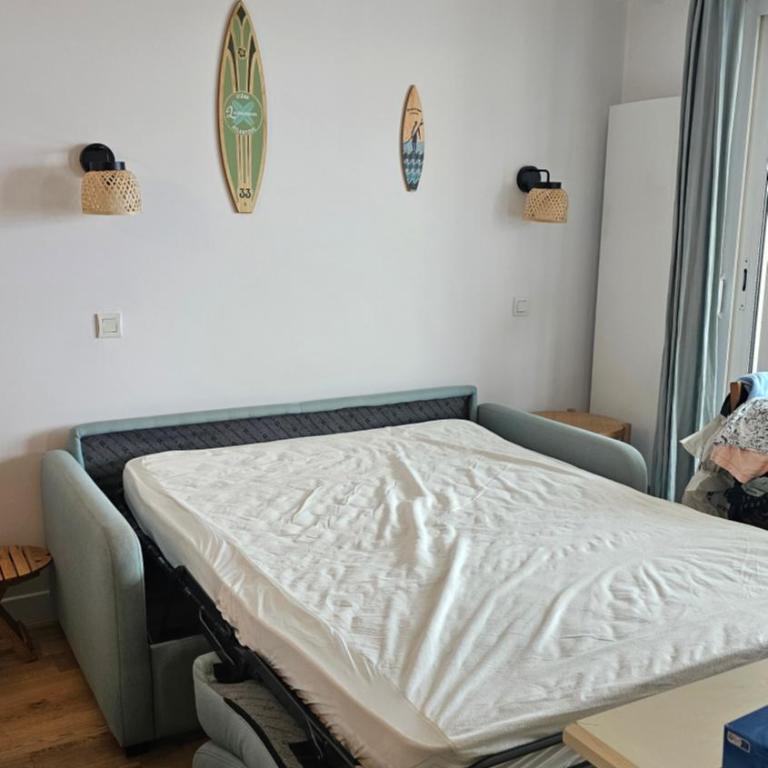 Lacanau, Résidence Bleu Marine, appartements 2e étage, exceptionnels car balcon face et vue océan avec piscine ! Et avec parking réservé - One-Bedroom Apartment - 30