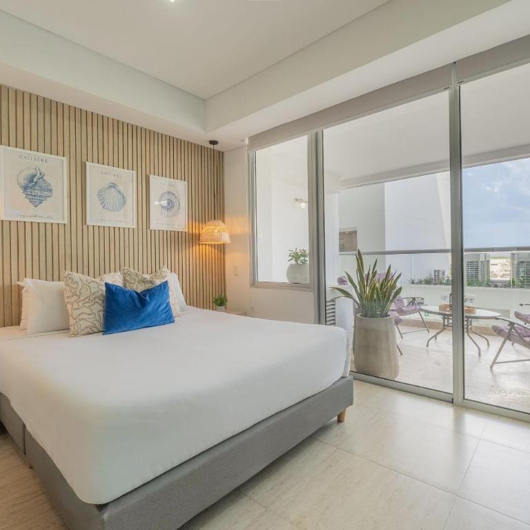 CB544 | Acogedora suite vista a la piscina - Studio with Balcony - 1