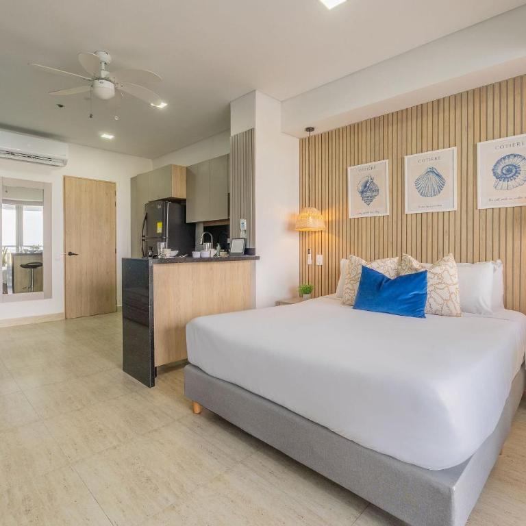 CB544 | Acogedora suite vista a la piscina - Studio with Balcony - 10