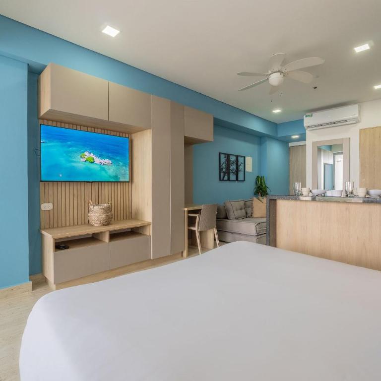 CB544 | Acogedora suite vista a la piscina - Studio with Balcony - 11