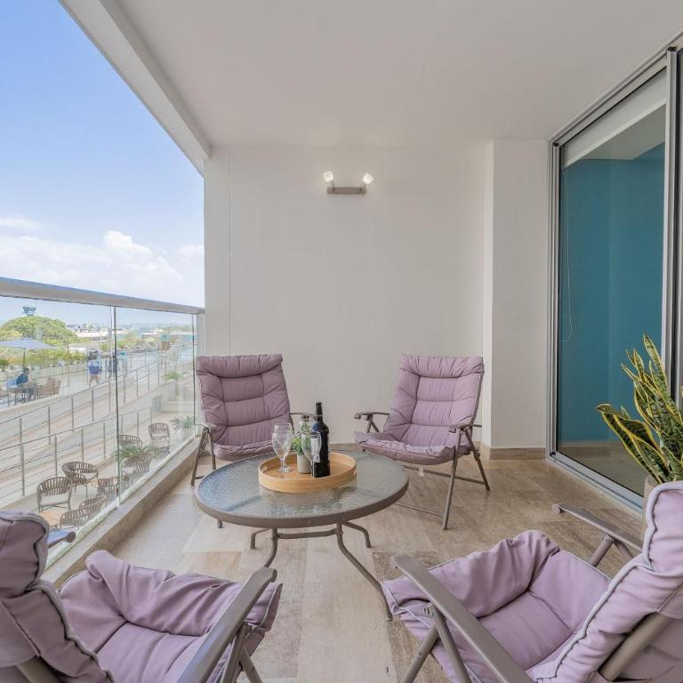 CB544 | Acogedora suite vista a la piscina - Studio with Balcony - 32
