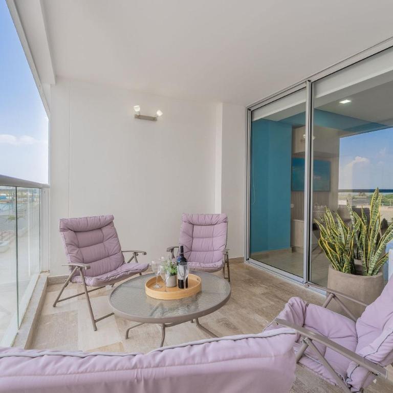 CB544 | Acogedora suite vista a la piscina - Studio with Balcony - 33