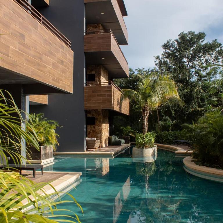 SwimUp Retreat in Aldea Zama Pool at Your Door & Beach Club - Apartamento de 2 dormitorios - 33