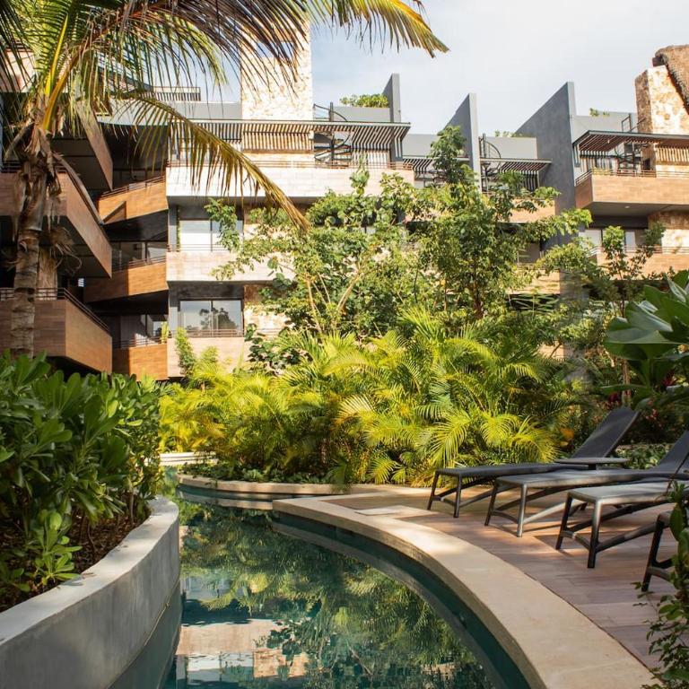SwimUp Retreat in Aldea Zama Pool at Your Door & Beach Club - Apartamento de 2 dormitorios - 57