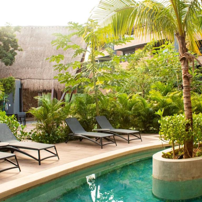 SwimUp Retreat in Aldea Zama Pool at Your Door & Beach Club - Apartamento de 2 dormitorios - 63