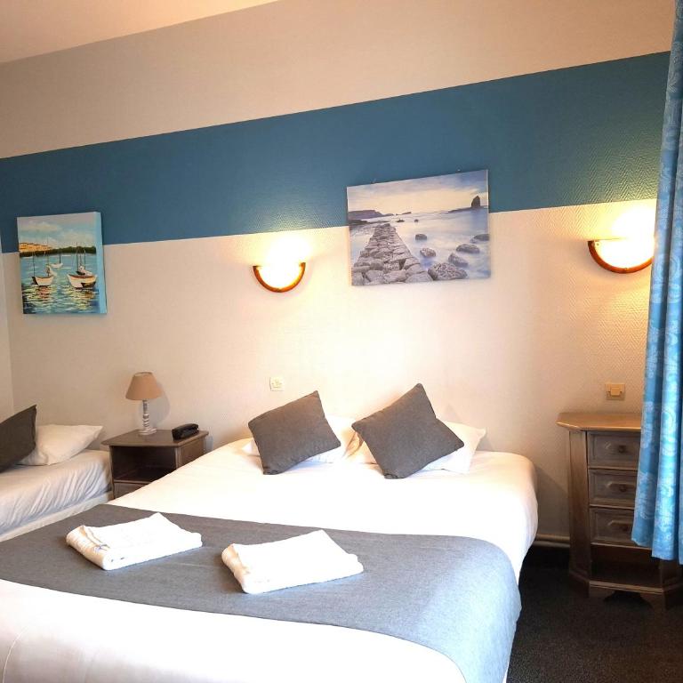 Hôtel Le Chantilly Deauville - Chambre Triple - 1