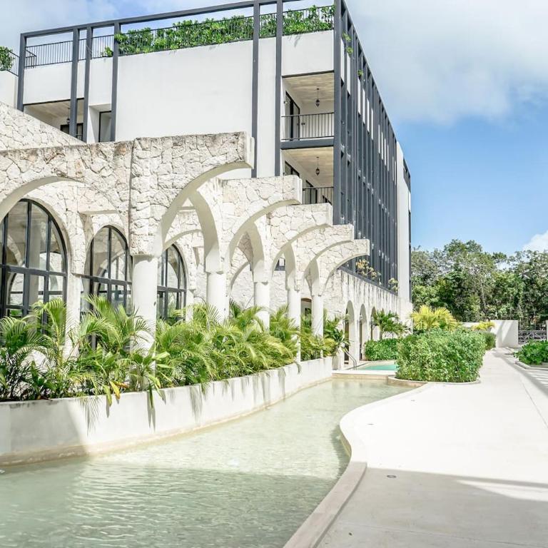 Jungle View Nest Selva Rooftop Beach Club - Apartamento de 1 dormitorio con balcón - 23