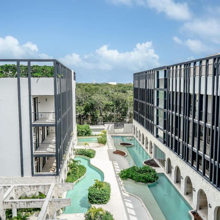 Jungle View Nest Selva Rooftop Beach Club - Apartamento de 1 dormitorio con balcón - 30