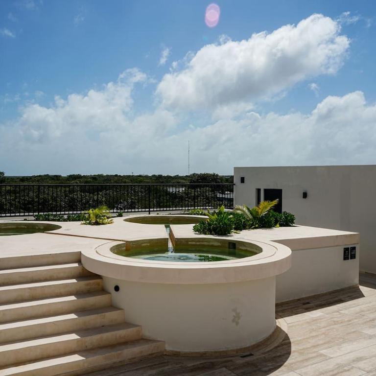 Jungle View Nest Selva Rooftop Beach Club - Apartamento de 1 dormitorio con balcón - 31