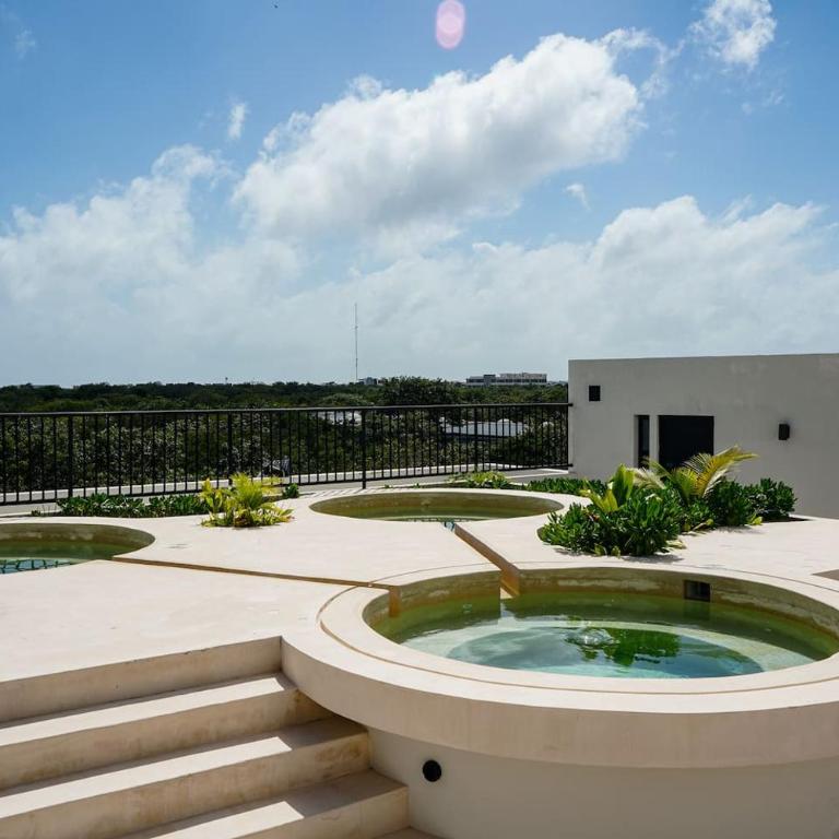 Jungle View Nest Selva Rooftop Beach Club - Apartamento de 1 dormitorio con balcón - 33