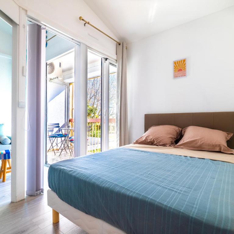 Appartement à la marina - Clim wifi Parking - Apartment mit 2 Schlafzimmern und Balkon - 6