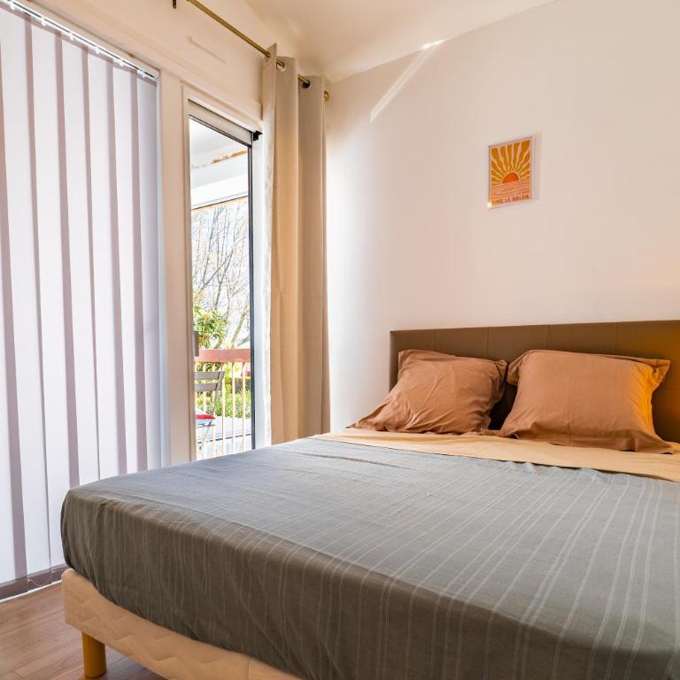 Appartement à la marina - Clim wifi Parking - Apartment mit 2 Schlafzimmern und Balkon - 15