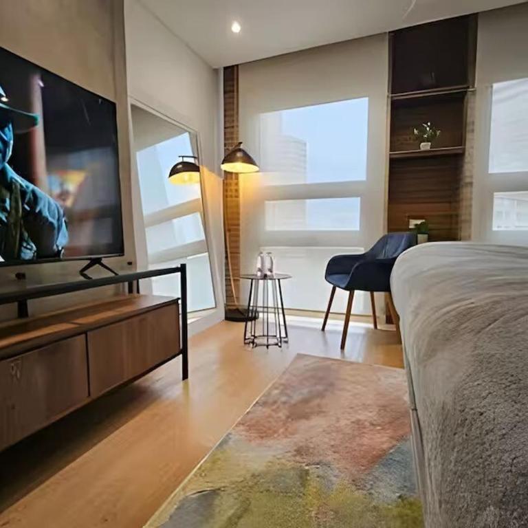 Modern Studio in Bogotá International Center Free WiFi - Apartamento de 1 dormitorio - 18