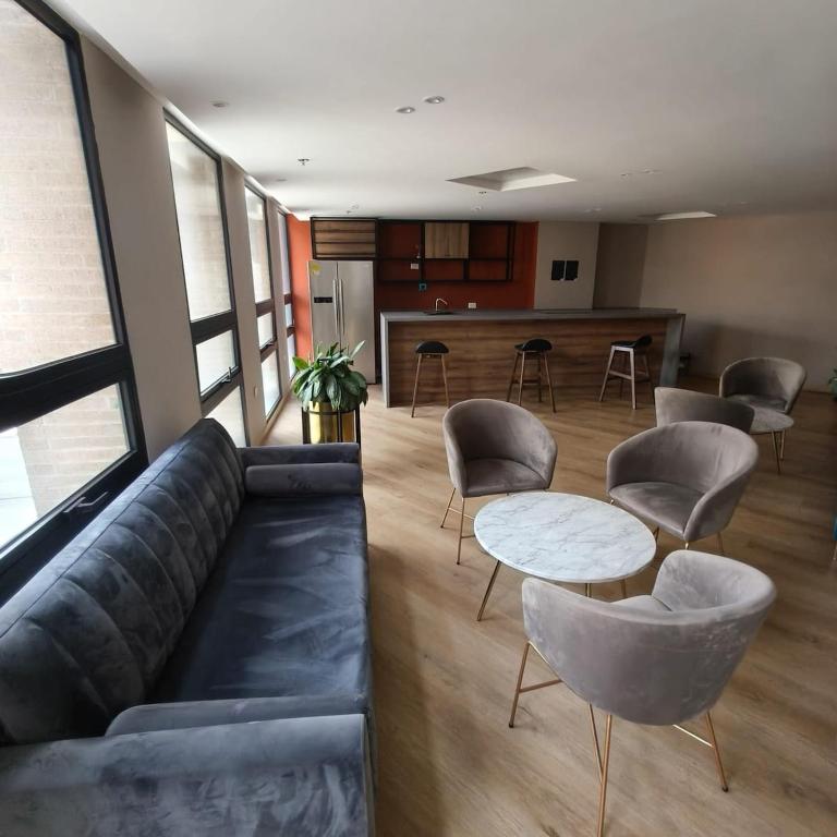 Modern Studio in Bogotá International Center Free WiFi - Apartamento de 1 dormitorio - 32