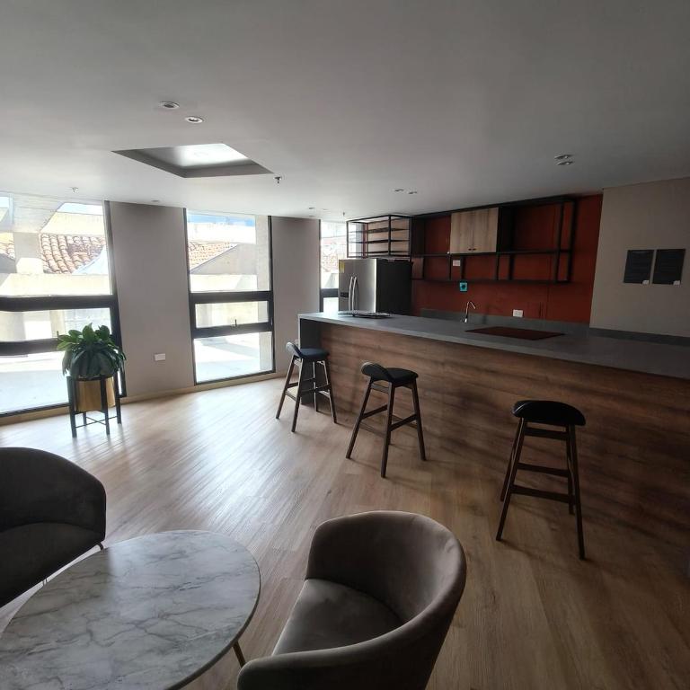Modern Studio in Bogotá International Center Free WiFi - Apartamento de 1 dormitorio - 44