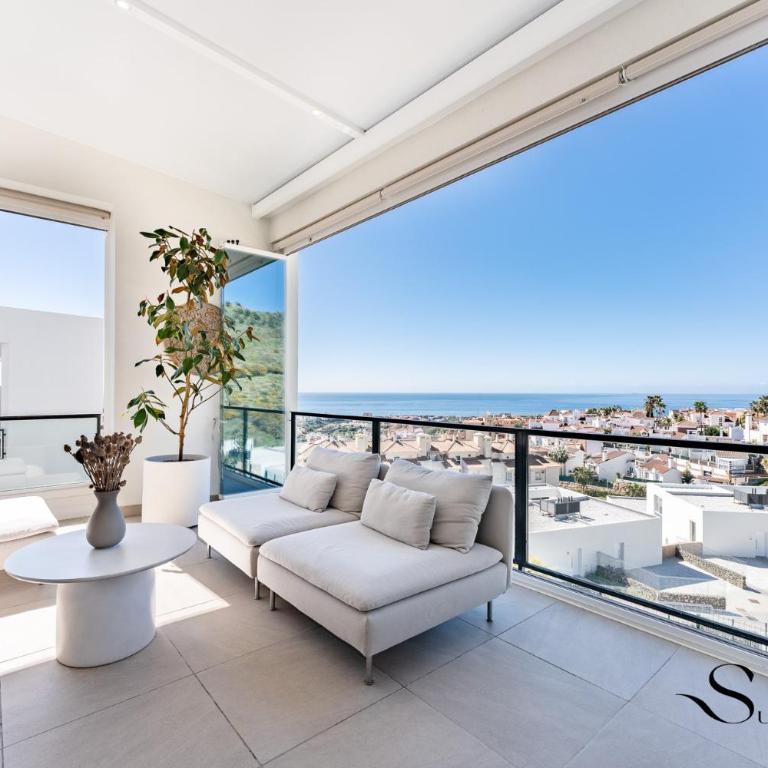 Luxury 2Bed Villa in Mijas, Sea View, Pool REF901 - Casa - 1