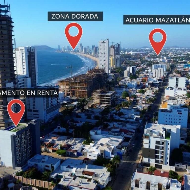 Departamento con 2 recámaras alberca y balcón frente al mar - Apartment - 9