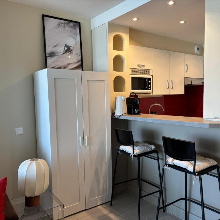 Prince Studio front de mer - residence luxe & thalasso - Monolocale con Vista Oceano - 10