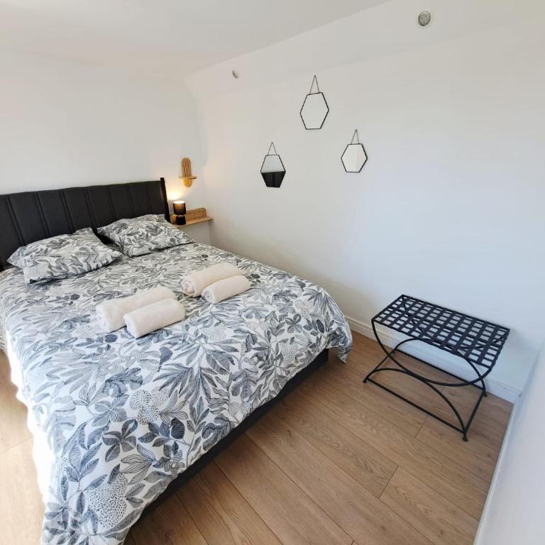 Le cocon de douceur entre pins et Méditerranée - Appartement 1 Chambre - Vue sur Jardin - 7