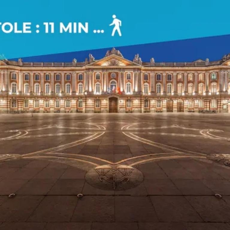 T4 Authentique Toulousain Fully equiped- 3bed 5person hypercentre - Apartment mit 3 Schlafzimmern - 9