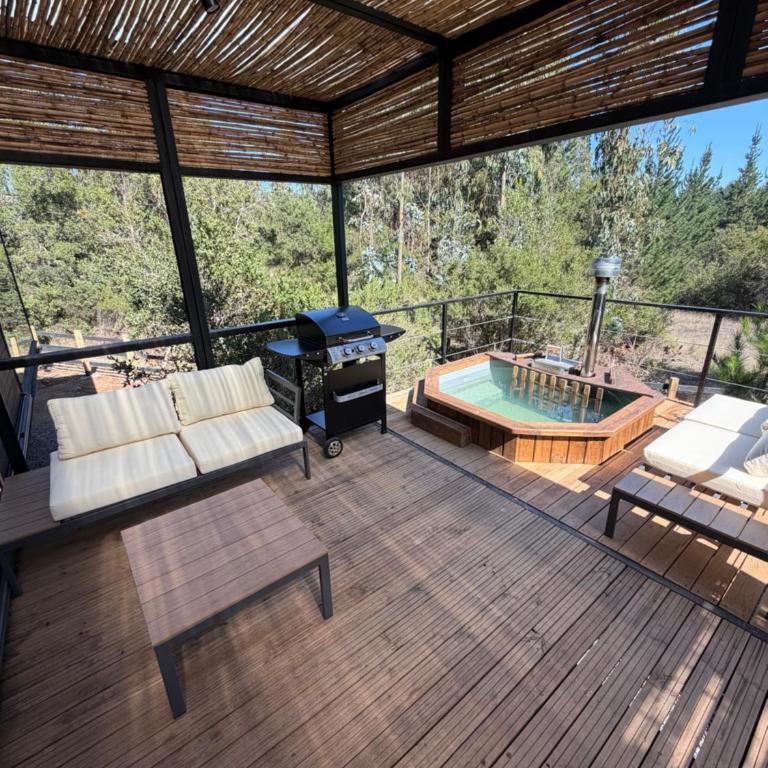 Refugio La Calma Puertecillo - Two-Bedroom House - 10