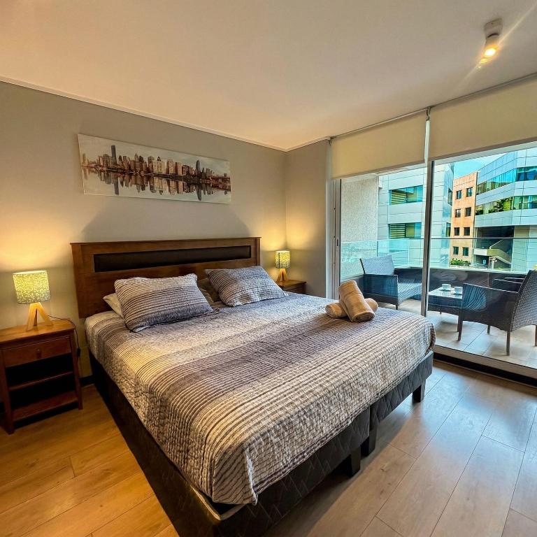 A pasos de Clinica - Parking - Cama King - Wifi - One-Bedroom Apartment - 18