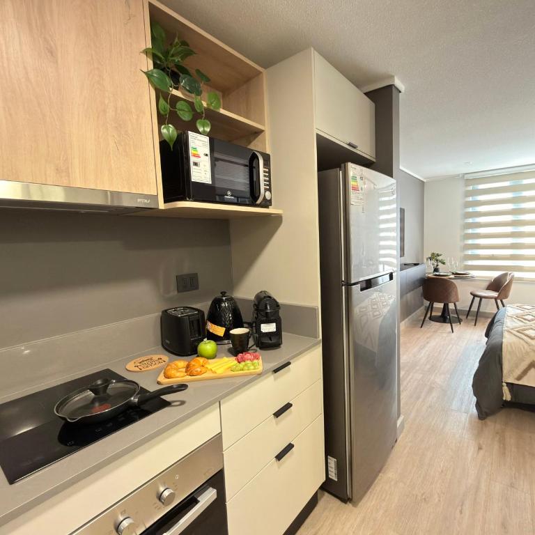 Departamento completo con escritorio - A pasos de Metro y La Moneda - Apartamento de 1 dormitorio - 14