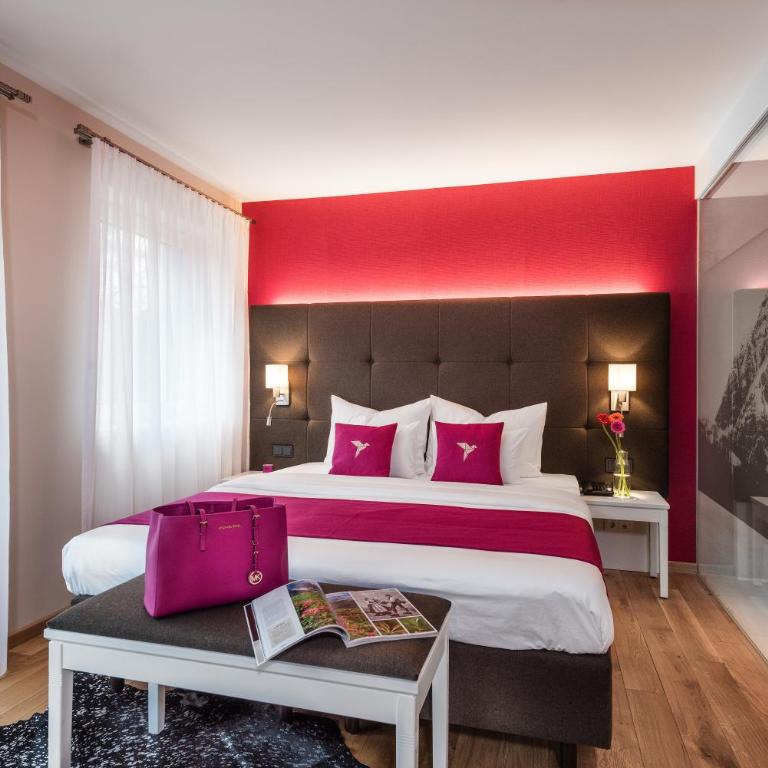 Hotel dasMEI - Zweibett-/Doppelzimmer Almrose mit Balkon - 4