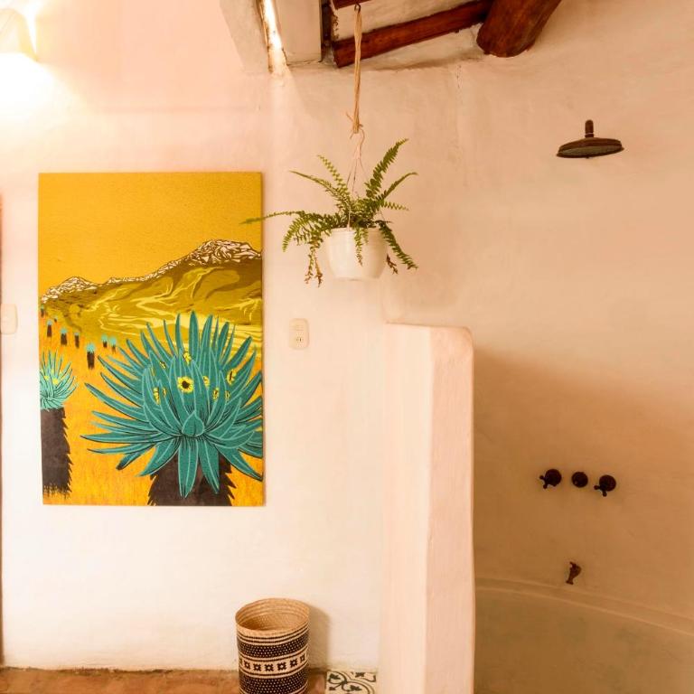 Romantic Colonial Charm Barichara w Jacuzzi - Economy Double Room - 3