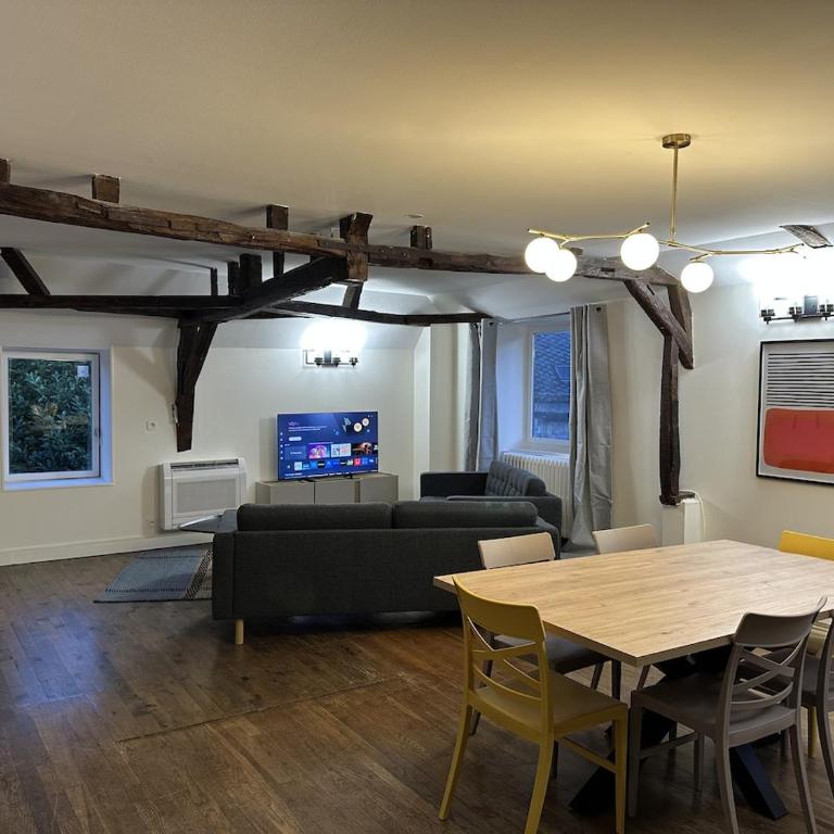 Ensemble Privatif - T3 et T4 - 190m2 - 10 pers - Cour et Parking - Hypercentre - Appartement - 30