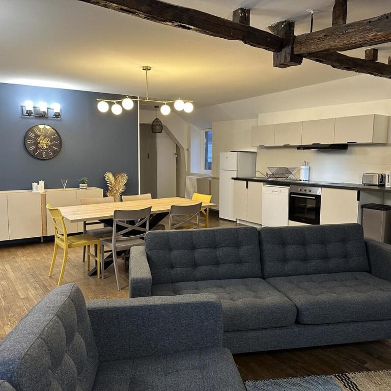 Ensemble Privatif - T3 et T4 - 190m2 - 10 pers - Cour et Parking - Hypercentre - Appartement - 31