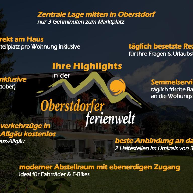 Oberstdorfer Ferienwelt - Deluxe Ferienwohnung mit 1 Schlafzimmer und Ostbalkon oder Terrasse - 1